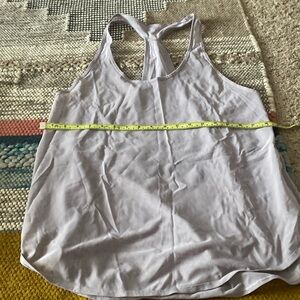 Sheer lululemon tank
